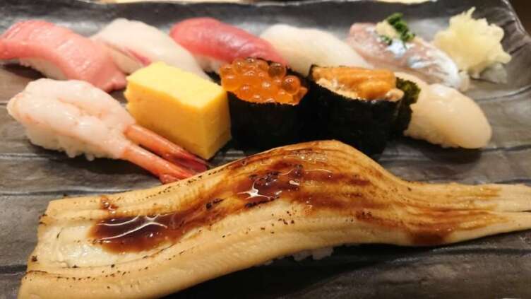 ランチ寿司の「椿セット」